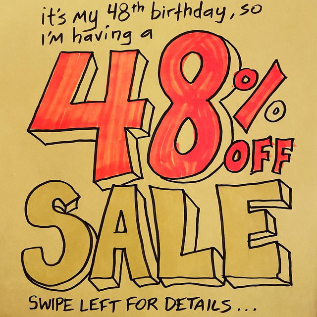 48% OFF SALE!