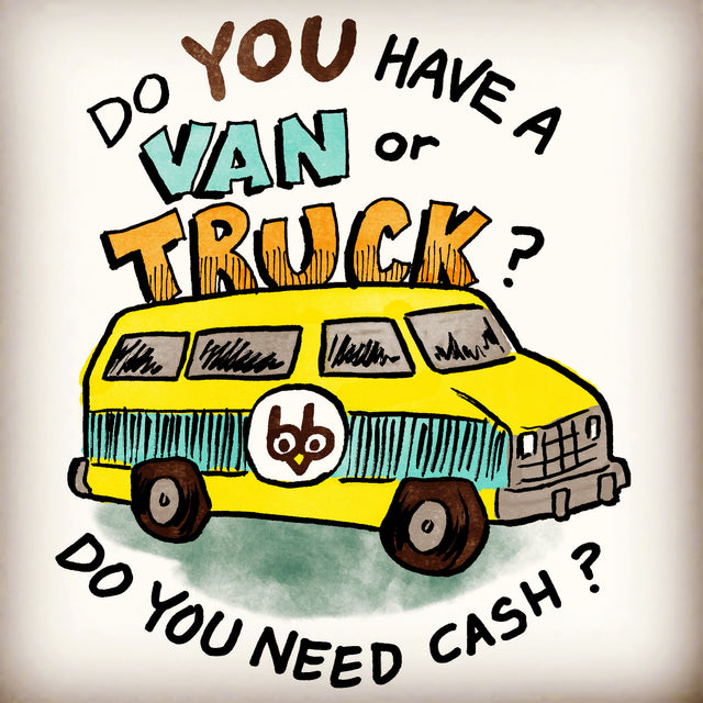 Help us move, earn cash!