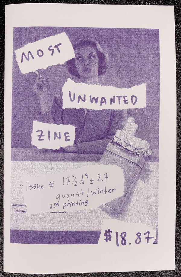 Most Unwanted Zine